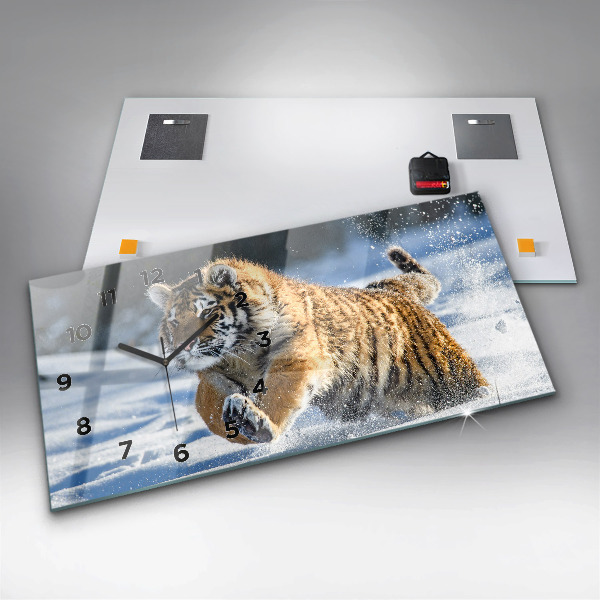 Reloj horizontal Paso adelante audaz