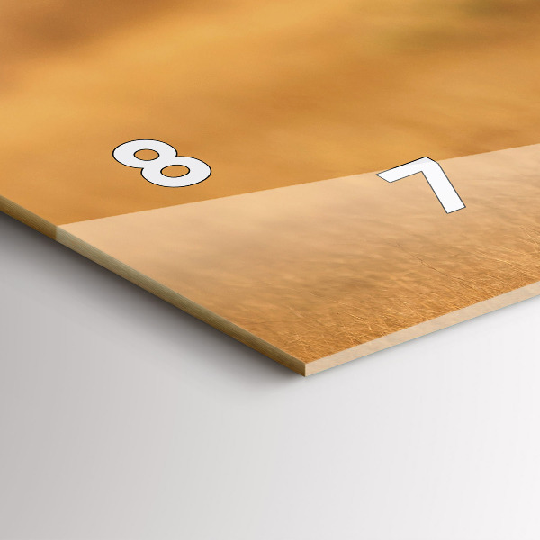 Reloj horizontal Tigre de caza