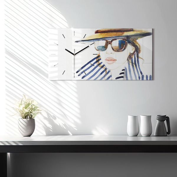 Reloj horizontal Moda de los últimos días de vacaciones