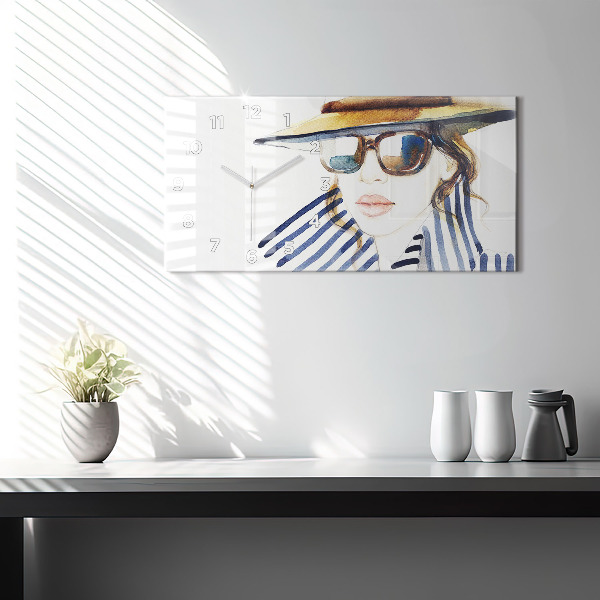 Reloj horizontal Moda de los últimos días de vacaciones