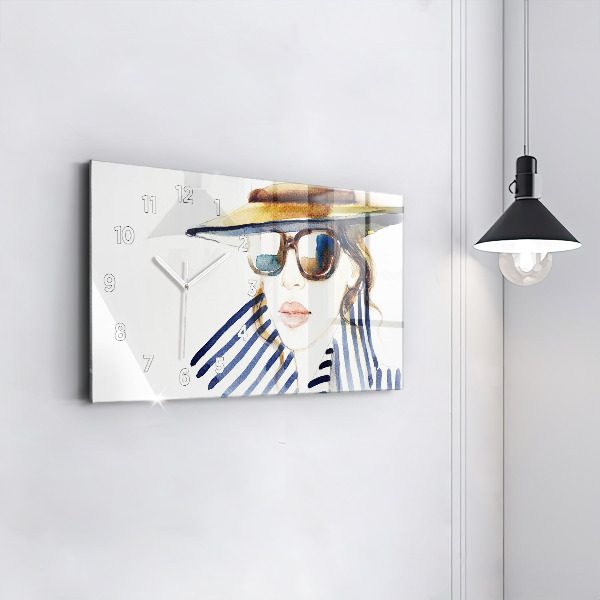 Reloj horizontal Moda de los últimos días de vacaciones