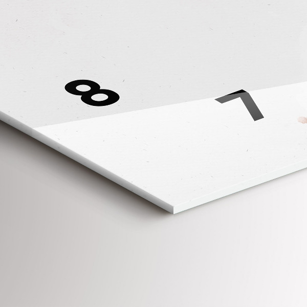 Reloj horizontal Visualización de guitarra