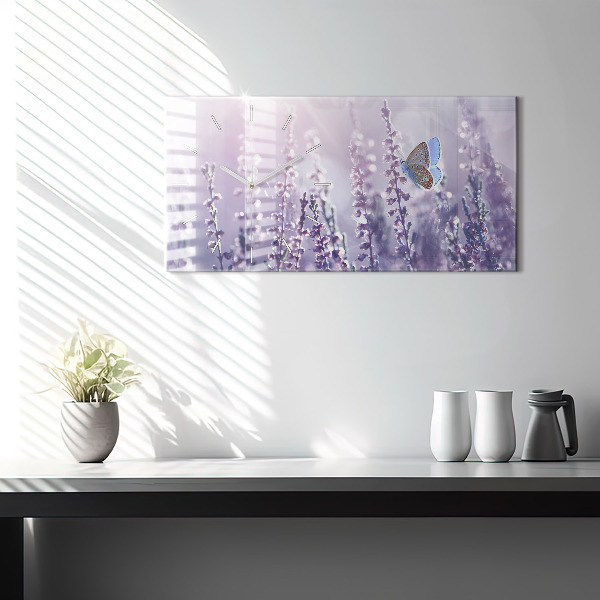 Reloj horizontal Abstracción