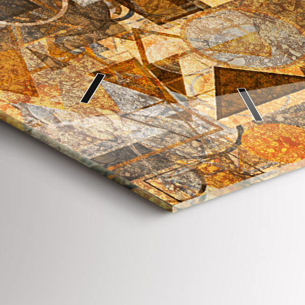 Reloj horizontal Formas geométricas