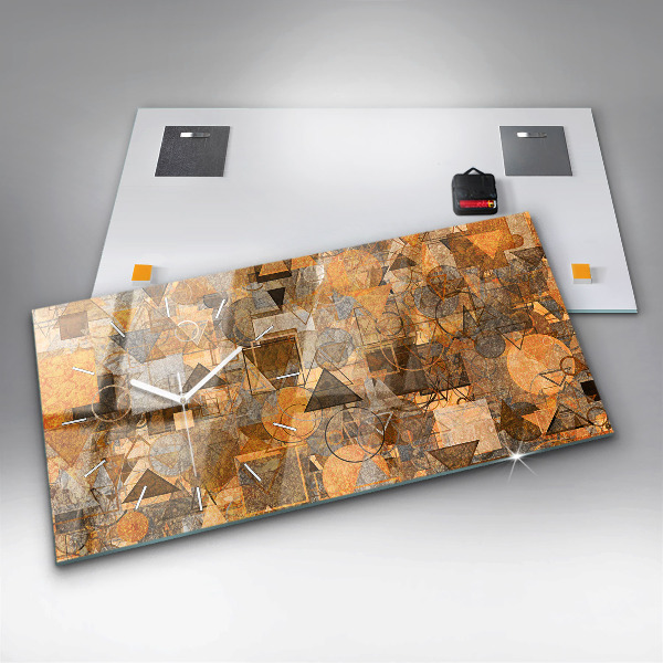 Reloj horizontal Formas geométricas