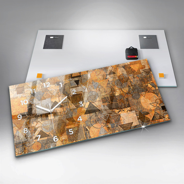 Reloj horizontal Formas geométricas