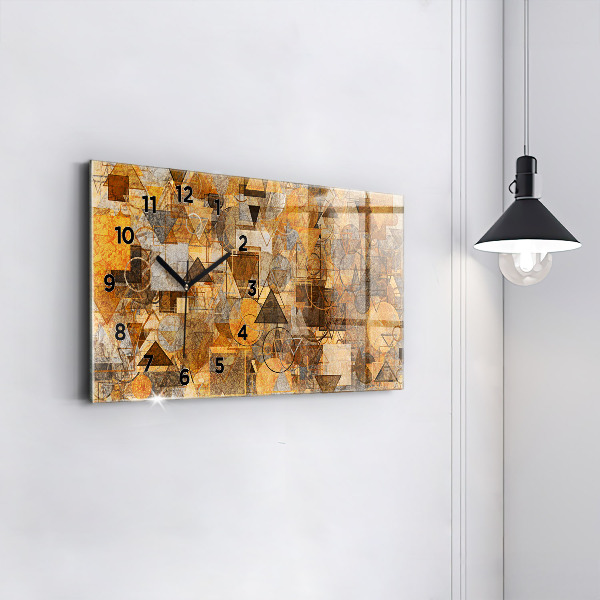 Reloj horizontal Formas geométricas