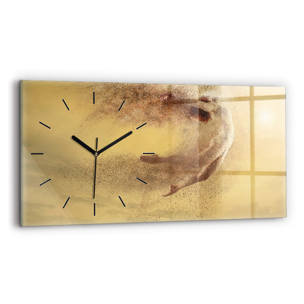 Reloj de cristal horizontal Mujer en figura
