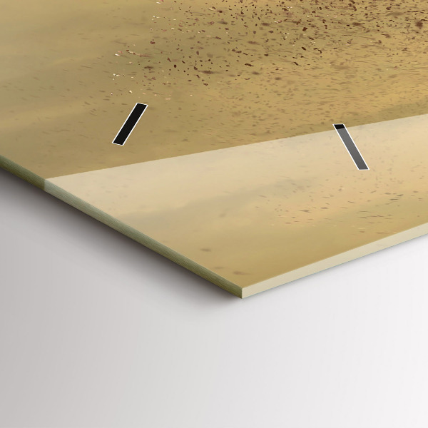 Reloj de cristal horizontal Mujer en figura