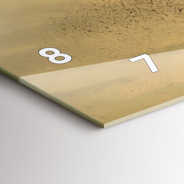 Reloj de cristal horizontal Mujer en figura