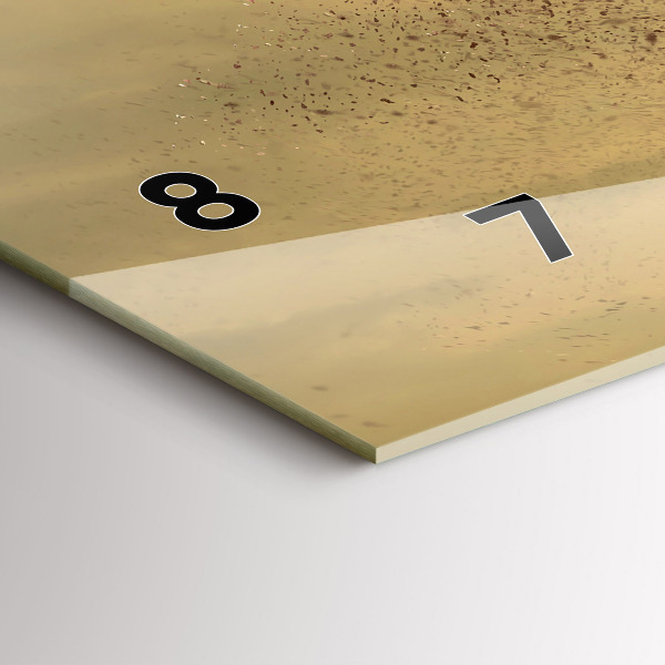 Reloj de cristal horizontal Mujer en figura