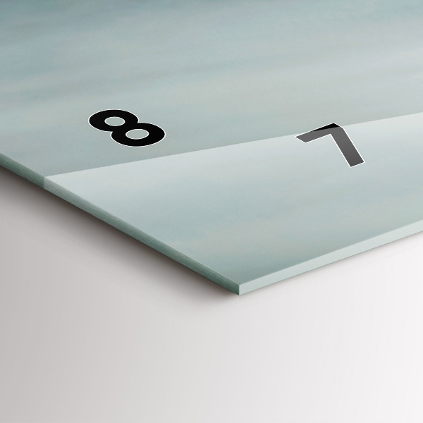 Reloj de cristal horizontal Moto estilo adrenalina