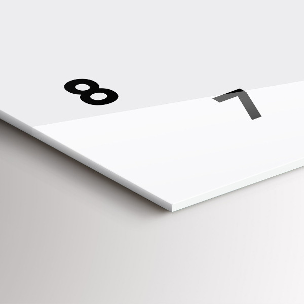 Reloj horizontal Retrato dibujado de un lobo