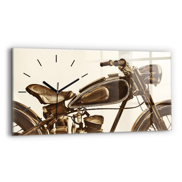 Reloj horizontal Sepia moto Vintage