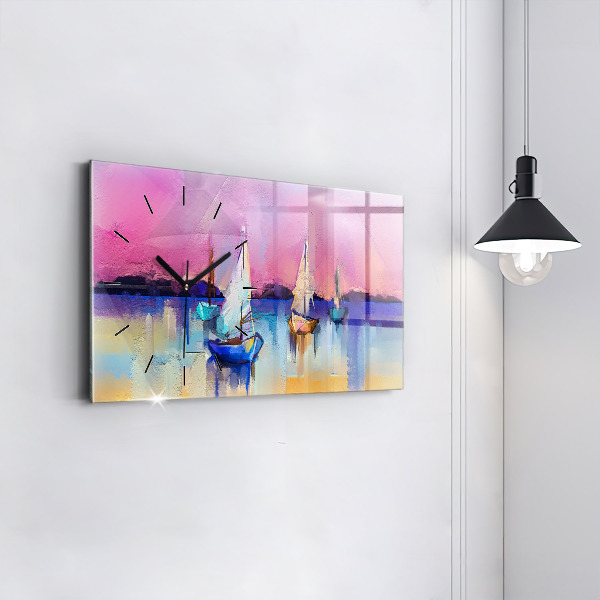 Reloj horizontal Paisaje marino