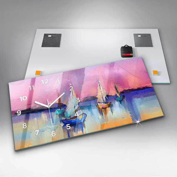 Reloj horizontal Paisaje marino