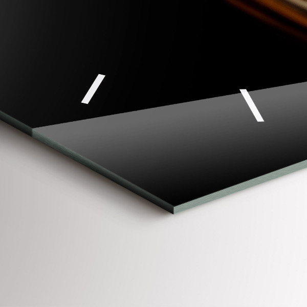 Reloj de cristal horizontal Tigre - ojo salvaje