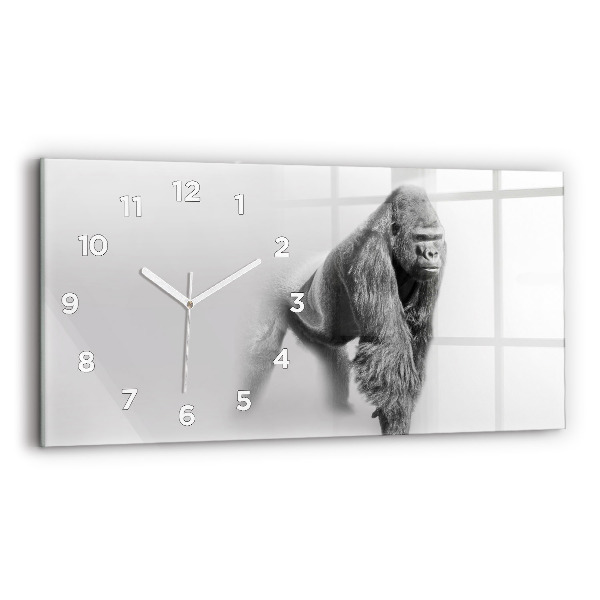 Reloj de cristal horizontal Colección de arte animal