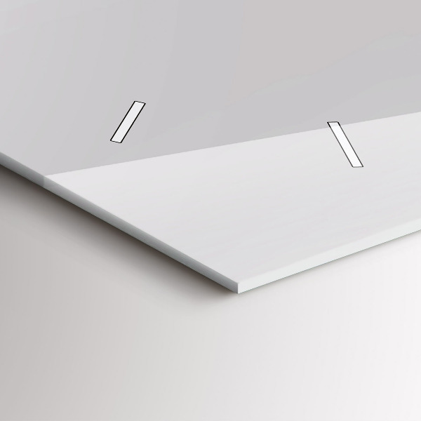 Reloj de cristal horizontal Colección de arte animal