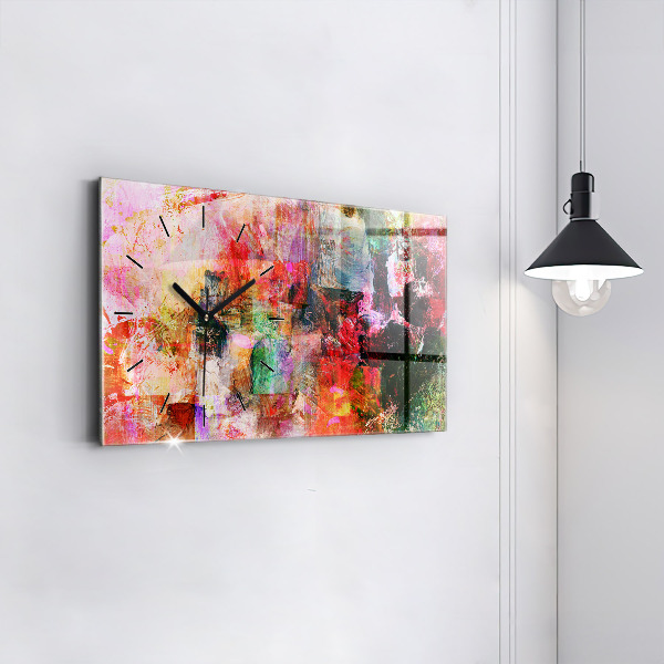 Reloj horizontal Composición abstracta