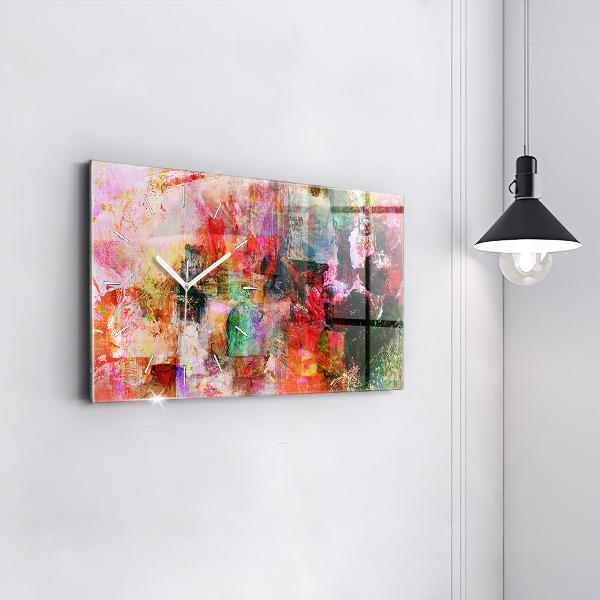 Reloj horizontal Composición abstracta