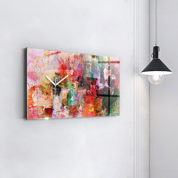 Reloj horizontal Composición abstracta