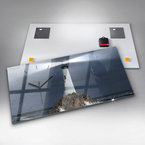 Reloj de cristal horizontal Faro