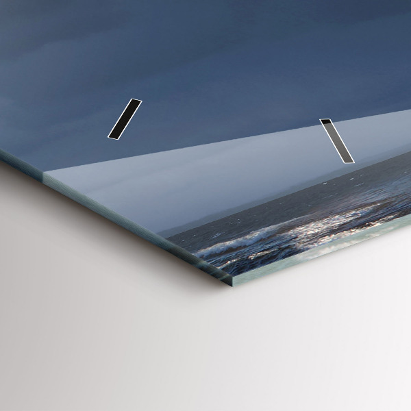 Reloj de cristal horizontal Faro