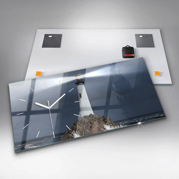 Reloj de cristal horizontal Faro