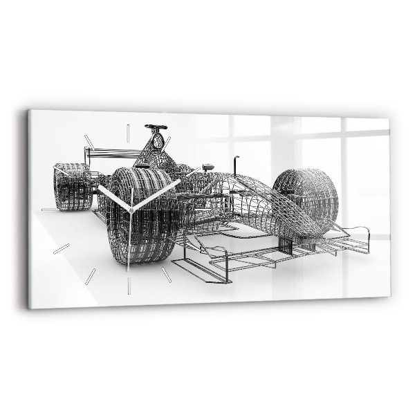 Reloj horizontal Estructura del coche de F1