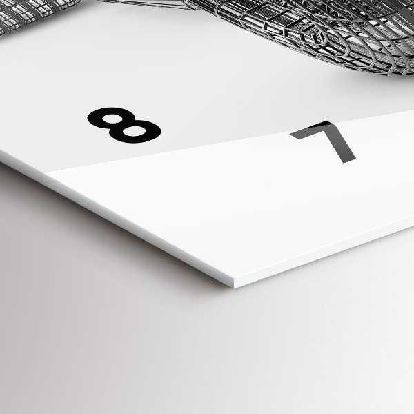 Reloj horizontal Estructura del coche de F1