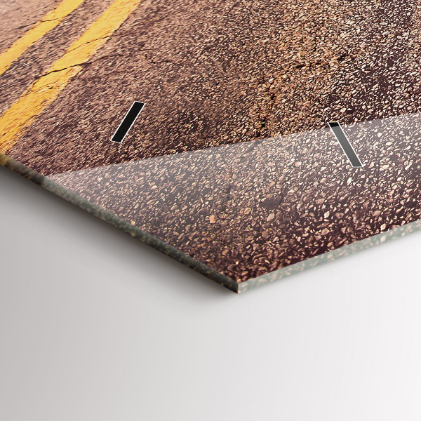 Reloj horizontal Ruta 66 EE.UU.