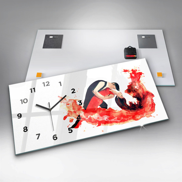 Reloj horizontal Tango emocional y sensual