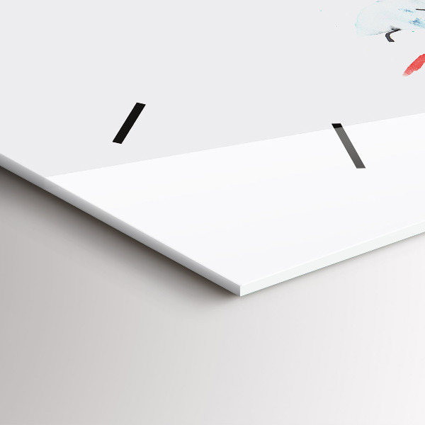 Reloj horizontal Tucán en la hierba