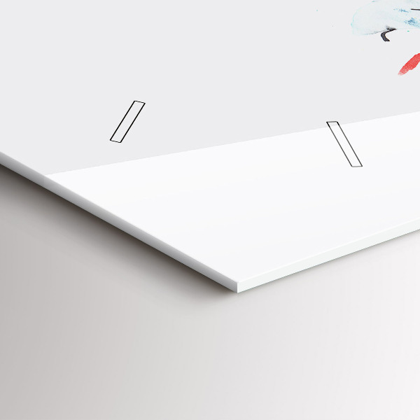 Reloj horizontal Tucán en la hierba