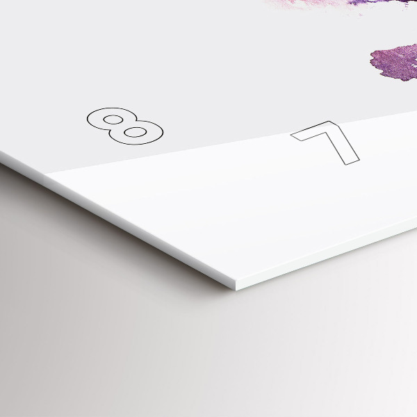 Reloj horizontal Paisaje tropical