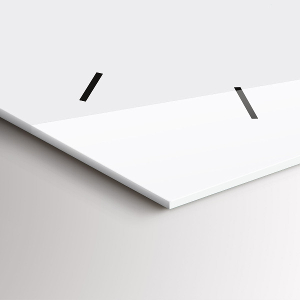 Reloj de cristal horizontal Dulce mujer con pastel