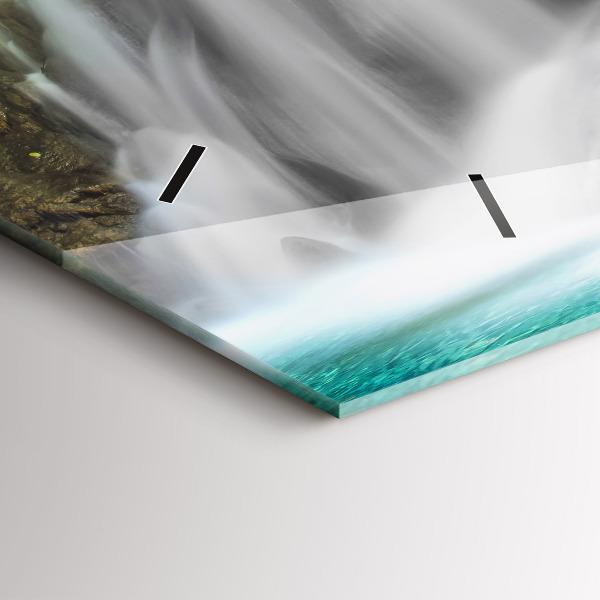 Reloj de cristal horizontal Cascada en Tailandia