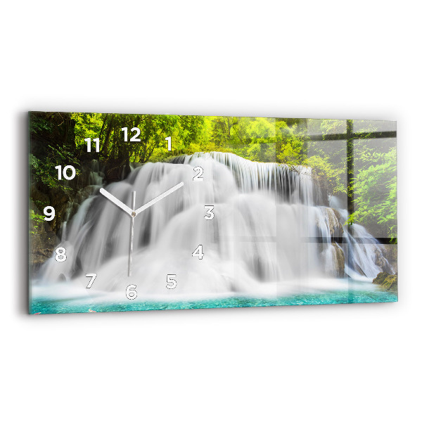 Reloj de cristal horizontal Cascada en Tailandia