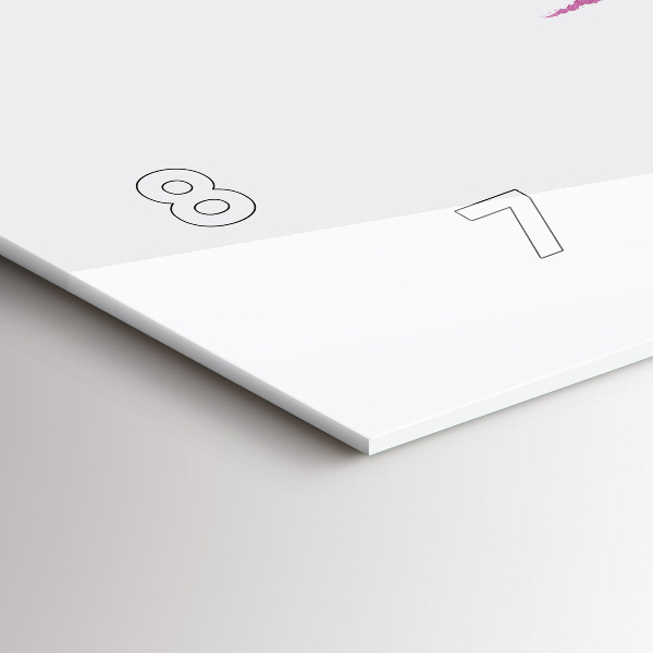 Reloj de cristal horizontal Ilustración de un corredor