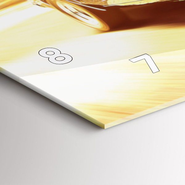 Reloj horizontal Coche antiguo clásico