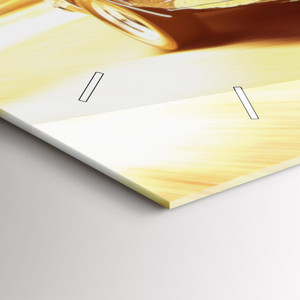 Reloj horizontal Coche antiguo clásico