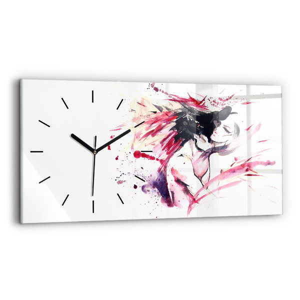Reloj horizontal Amantes abstractos