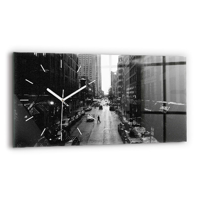 Reloj horizontal Calles de Chicago