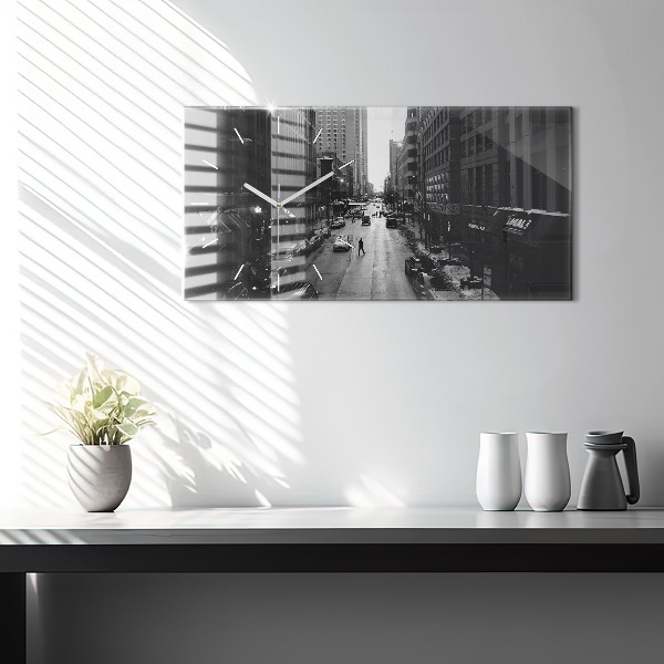 Reloj horizontal Calles de Chicago