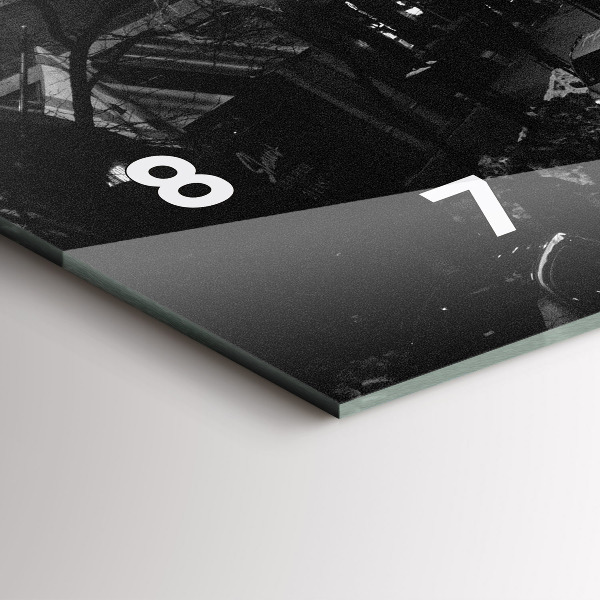 Reloj horizontal Calles de Chicago