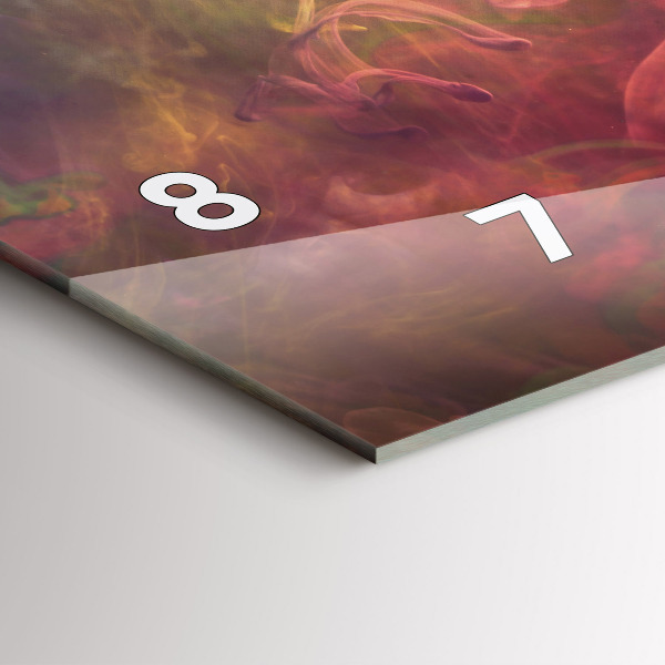 Reloj horizontal Retrato de mujer