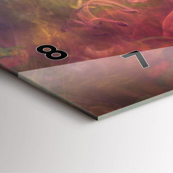 Reloj horizontal Retrato de mujer