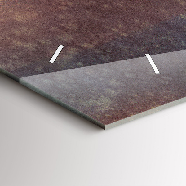 Reloj de cristal horizontal Mujer con paraguas