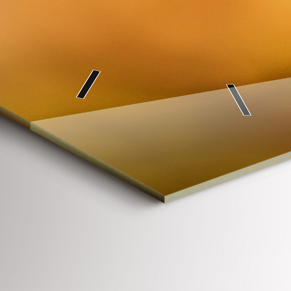 Reloj de cristal horizontal Pájaro colibrí